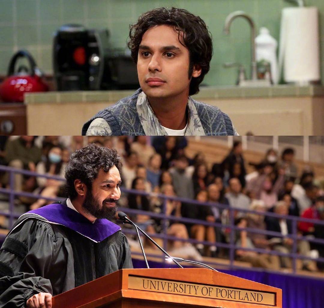 Kunal,Nayyar终于成为了名副其实的博士！