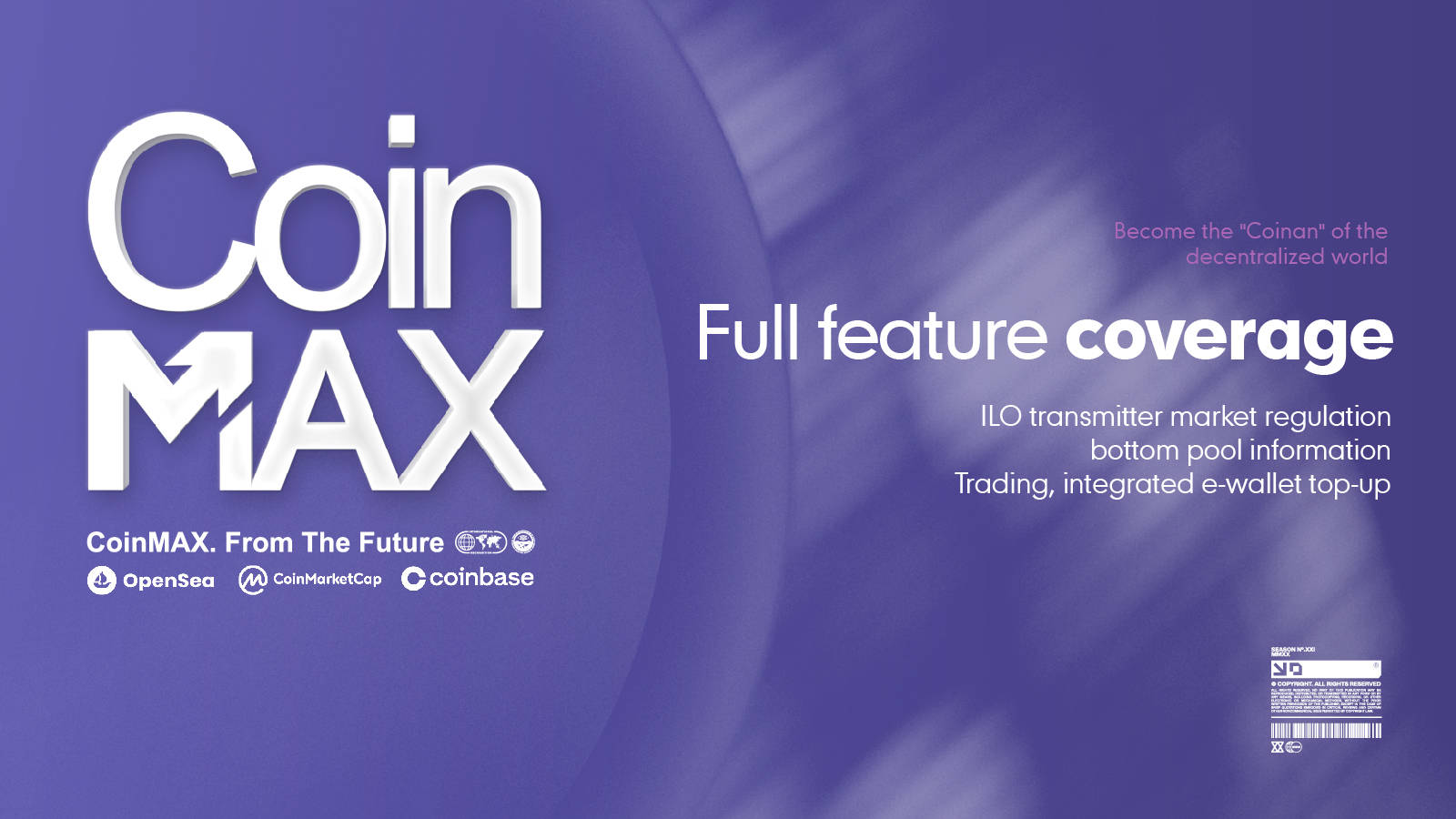 2022区块链重磅消息<strong></p>
<p>9coin</strong>，由CoinBase投资的CoinMax聚合平台即将启航