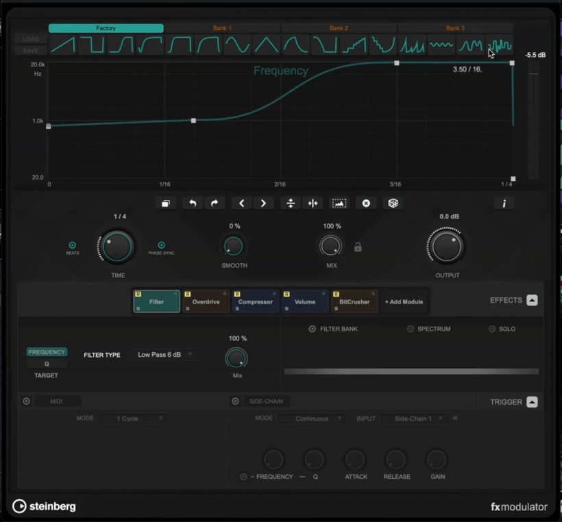Cubase 小贴士：FX Modulator 调制效果器为音轨注入活力