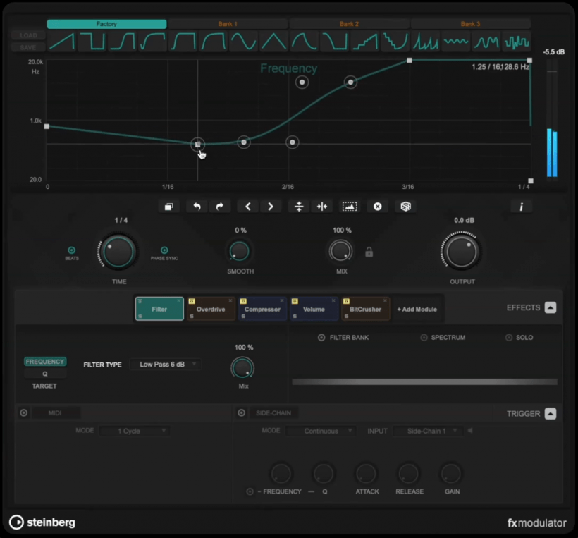 Cubase 小贴士:FX Modulator 调制效果器为音轨注入活力