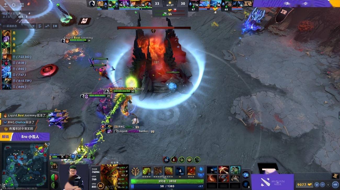 DOTA2-Major小组赛：卡神真的尽力了<strong></p>
<p>Liquid</strong>，RNG艰难战平Liquid
