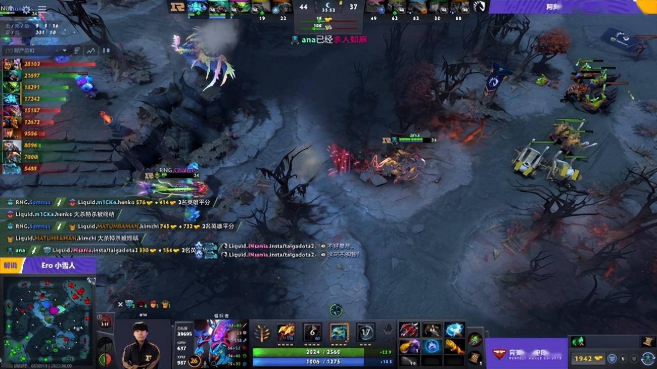 DOTA2-Major小组赛：卡神真的尽力了<strong></p>
<p>Liquid</strong>，RNG艰难战平Liquid