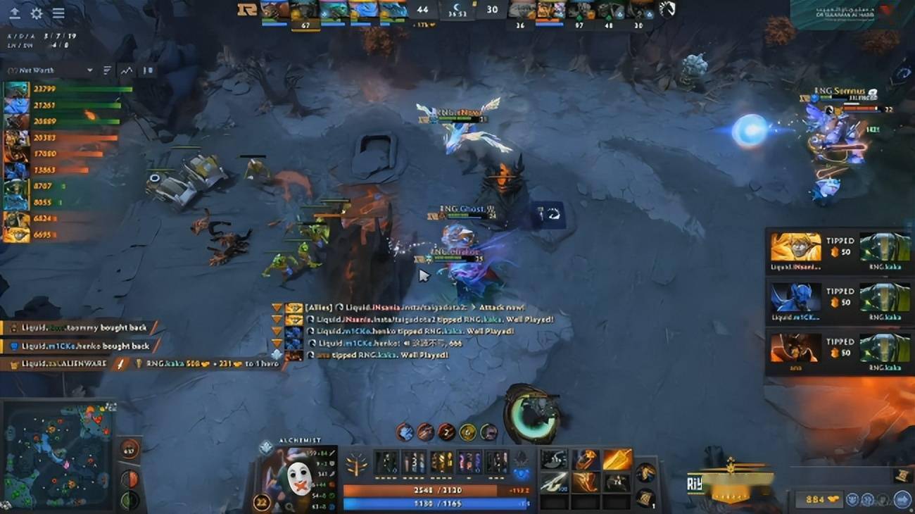 DOTA2利雅得大师赛小组赛:kaka尽力<strong></p>
<p>Liquid</strong>了RNG艰难战平Liquid