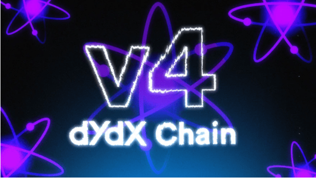 dYdX 在 Cosmos 上部署自己的区块链， v4 将拥有一个完全去中心化的
