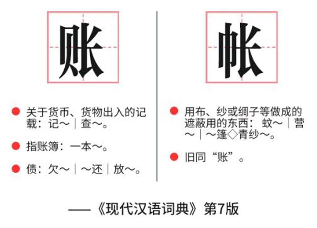 微博、豆瓣把“帐号”改为“账号”，互联网改错字要久久为功