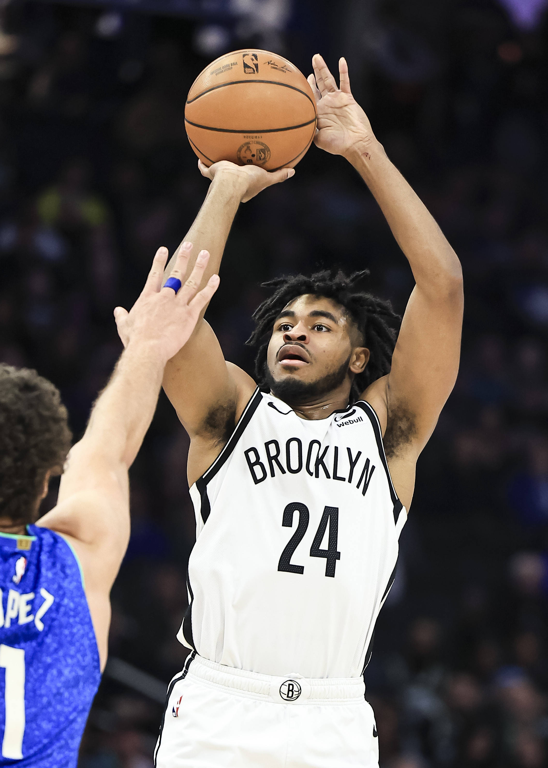 篮球——NBA常规赛:雄鹿胜篮网