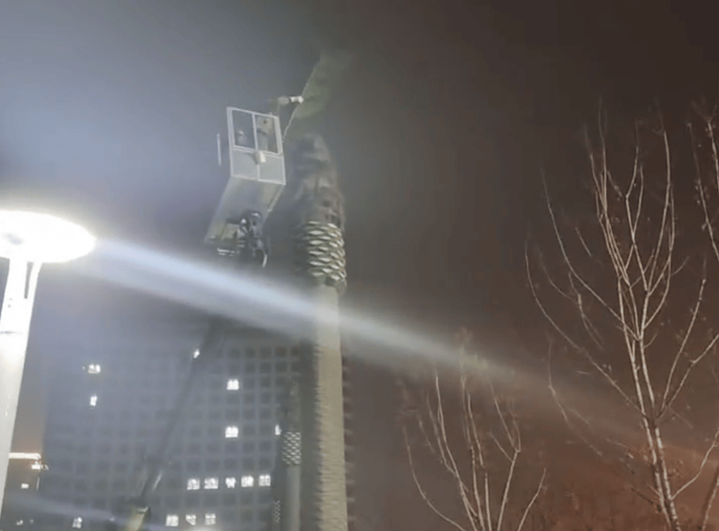 县政府门前广场花1305万建设仿真椰子树、雕塑等<strong></p>
<p>上币精品网</strong>,中央点名通报后,仿真椰子树连夜拆除