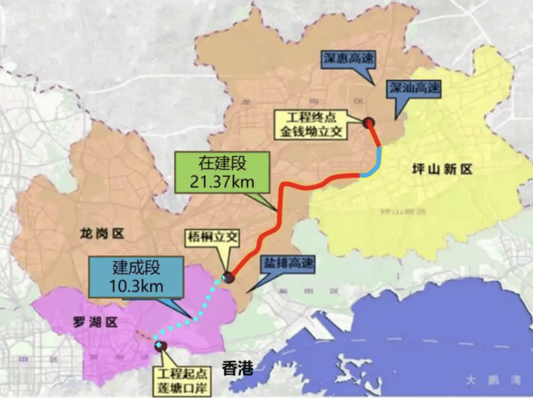 一度被传"烂尾"!盼了15年的深圳东部过境高速<strong></p>
<p>名朋圈币</strong>,终于等来官宣推进