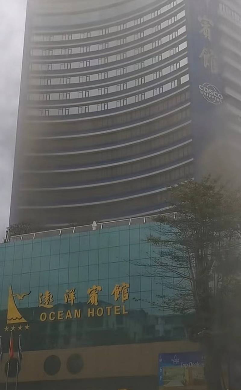 广州远洋宾馆起火已扑灭，事发负一层配电房！去年刚升级改造