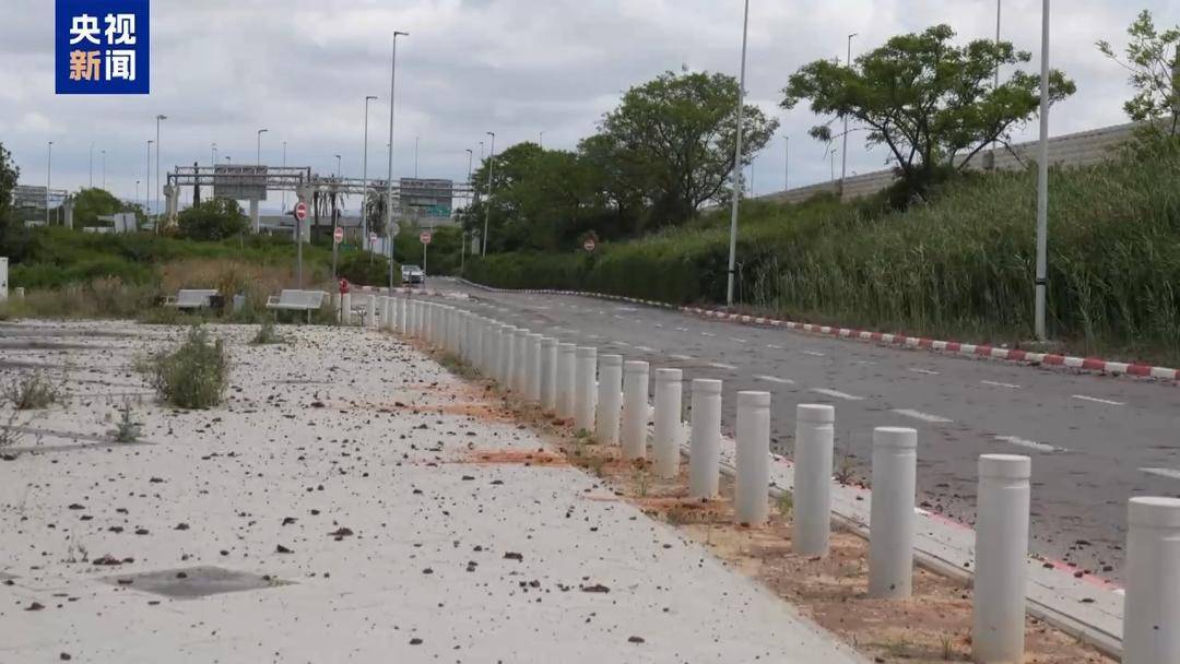 总台记者探访以遭袭机场:爆炸波及范围广 大量航班取消