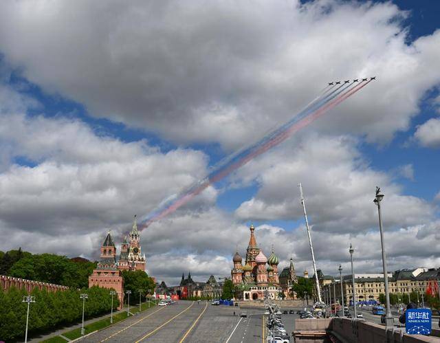 莫斯科举行纪念苏联伟大卫国战争胜利80周年阅兵式彩排