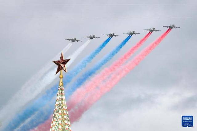 莫斯科举行纪念苏联伟大卫国战争胜利80周年阅兵式彩排