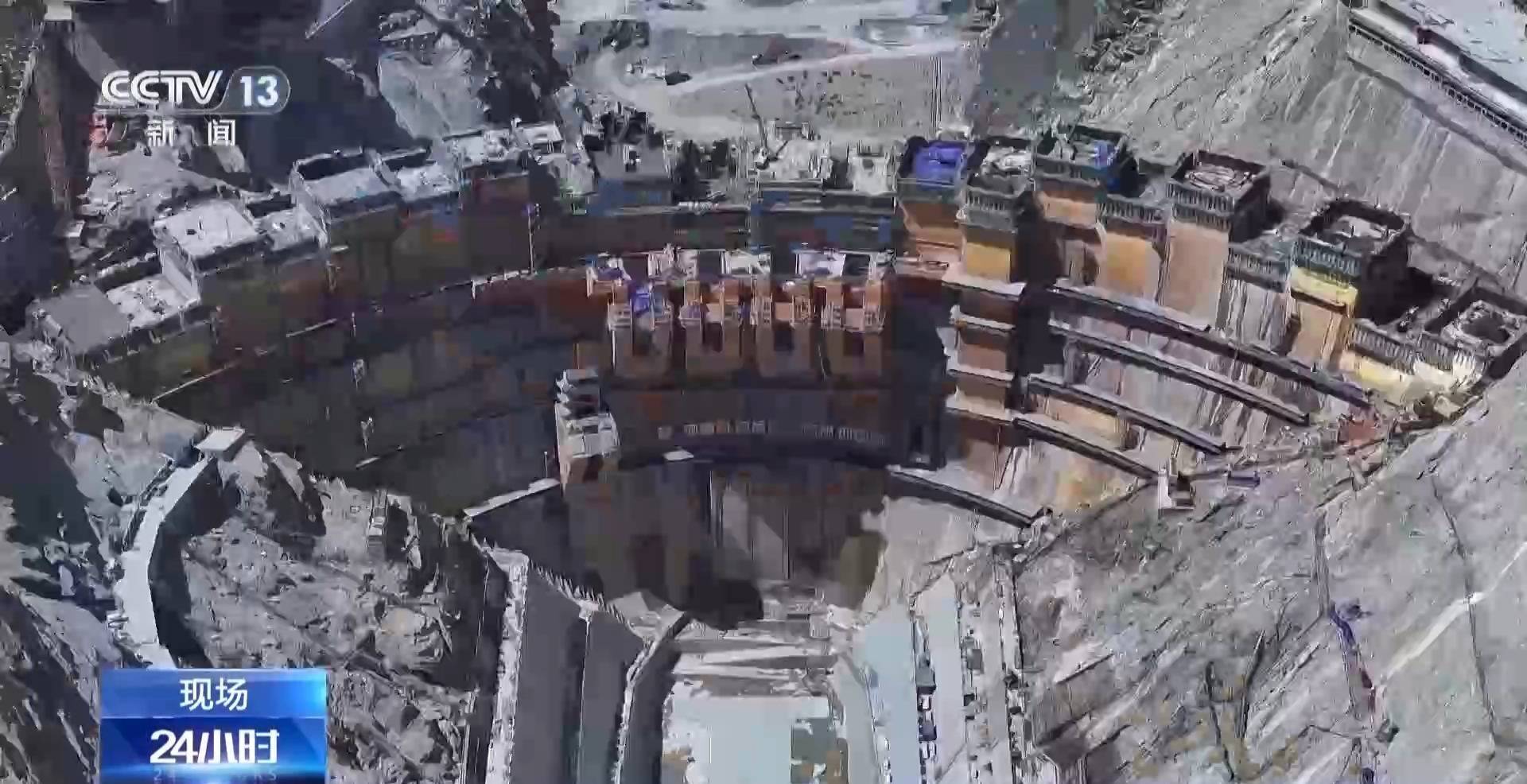 38.10米<strong></p>
<p>果币网</strong>!我国在建海拔最高拱坝取出世界最长“芯”