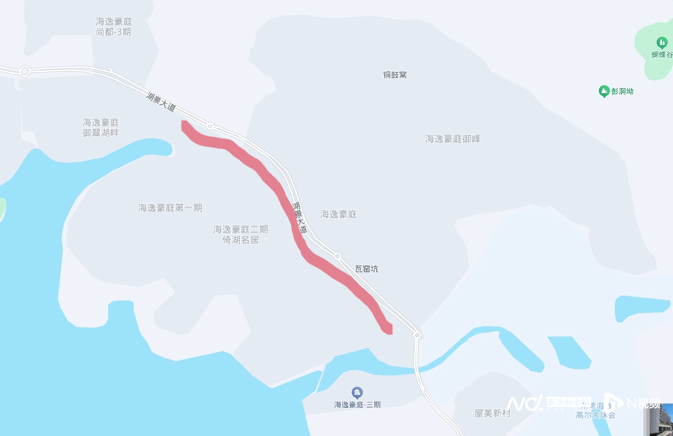 东莞海逸豪庭开发商回应重型车过路被拦停：道路由其修建维护