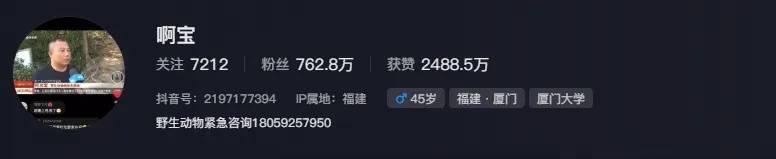 女游客疑被蛇咬伤身亡后，博主“啊宝”讲毒蛇1天涨粉190万
