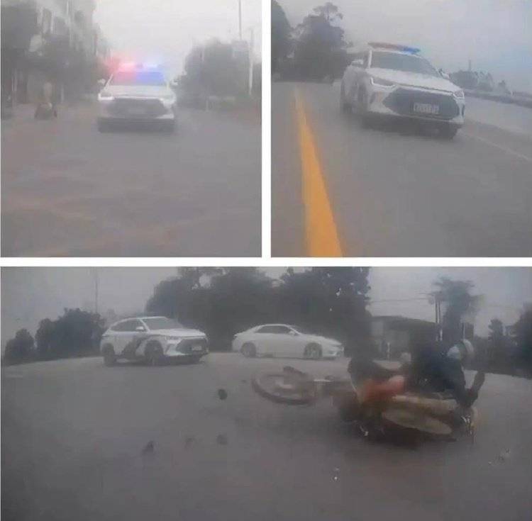 货车涉嫌超载被交警追缉10公里发生车祸，交警行为是否合规需要调查