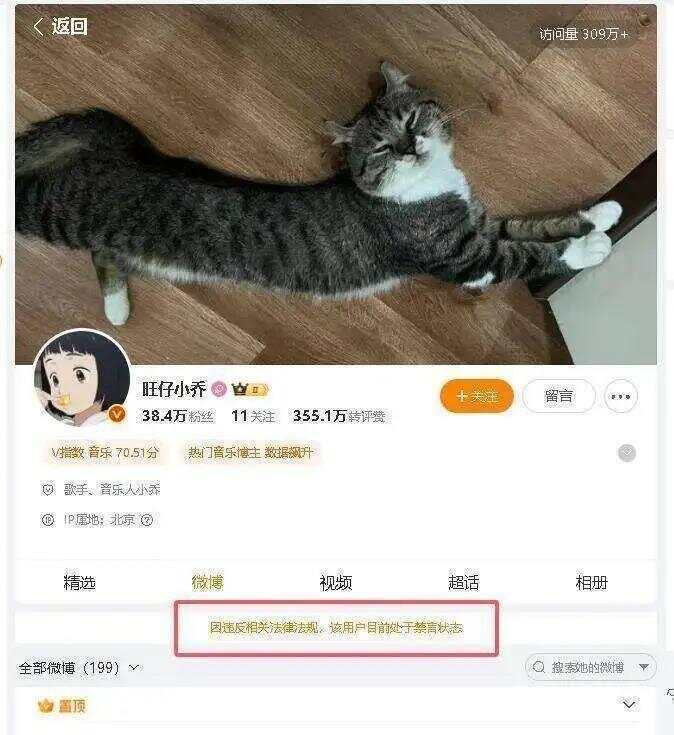 旺仔小乔被榜一大哥起诉 要求全额返还充值打赏款80万元