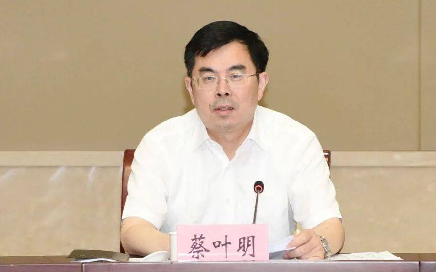 蔡叶明，官宣落马