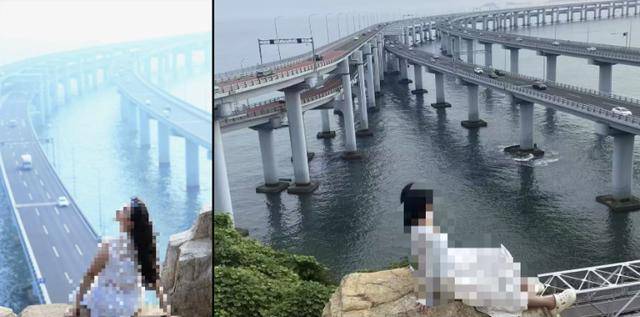 大连一跨海大桥观景台有游客翻栏杆踩空心造景石拍照<strong></p>
<p>太极实业股票</strong>,当地回应