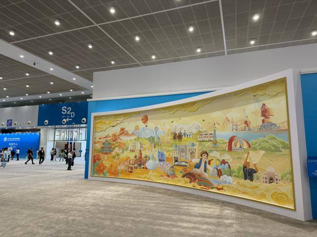 上合天津峰会22米巨幅壁画火出圈<strong></p>
<p>江苏有线股票</strong>，这些中外元素你认出几个？