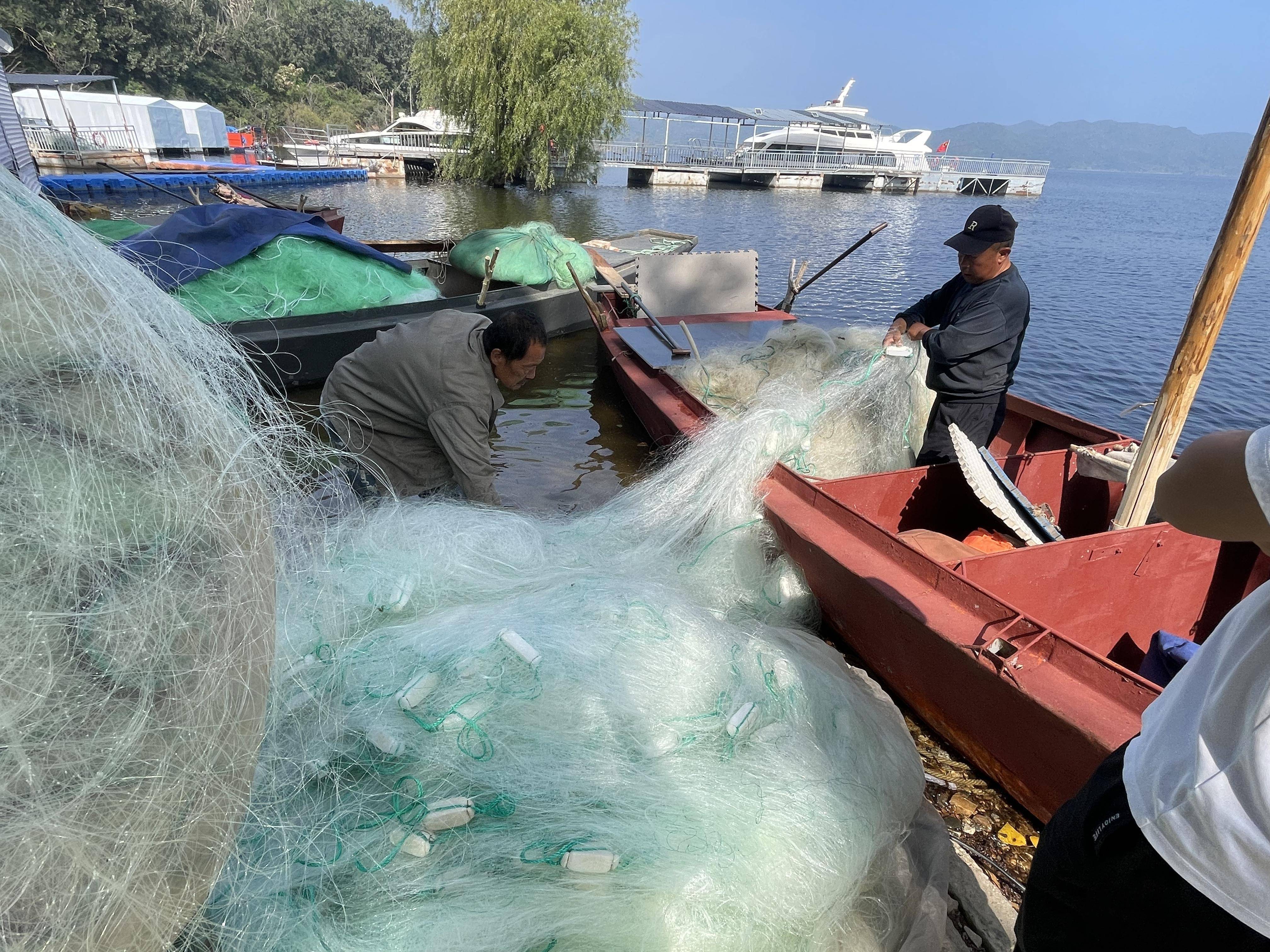 密云“水库鱼”将开捞:水面变宽水深了<strong></p>
<p>百大集团股票</strong>,捕捞比往年上难度