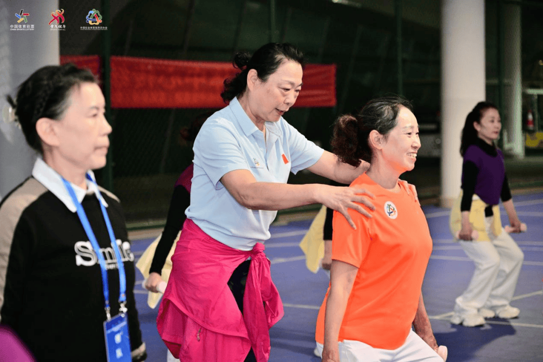 农村女性社体指导员健身技能传授公益培训活动举行