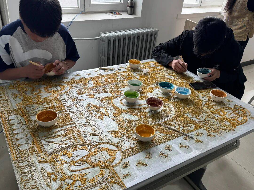 【文旅时讯】匠心育人、薪火传承——藏族唐卡（化隆唐卡）研修班成功举办